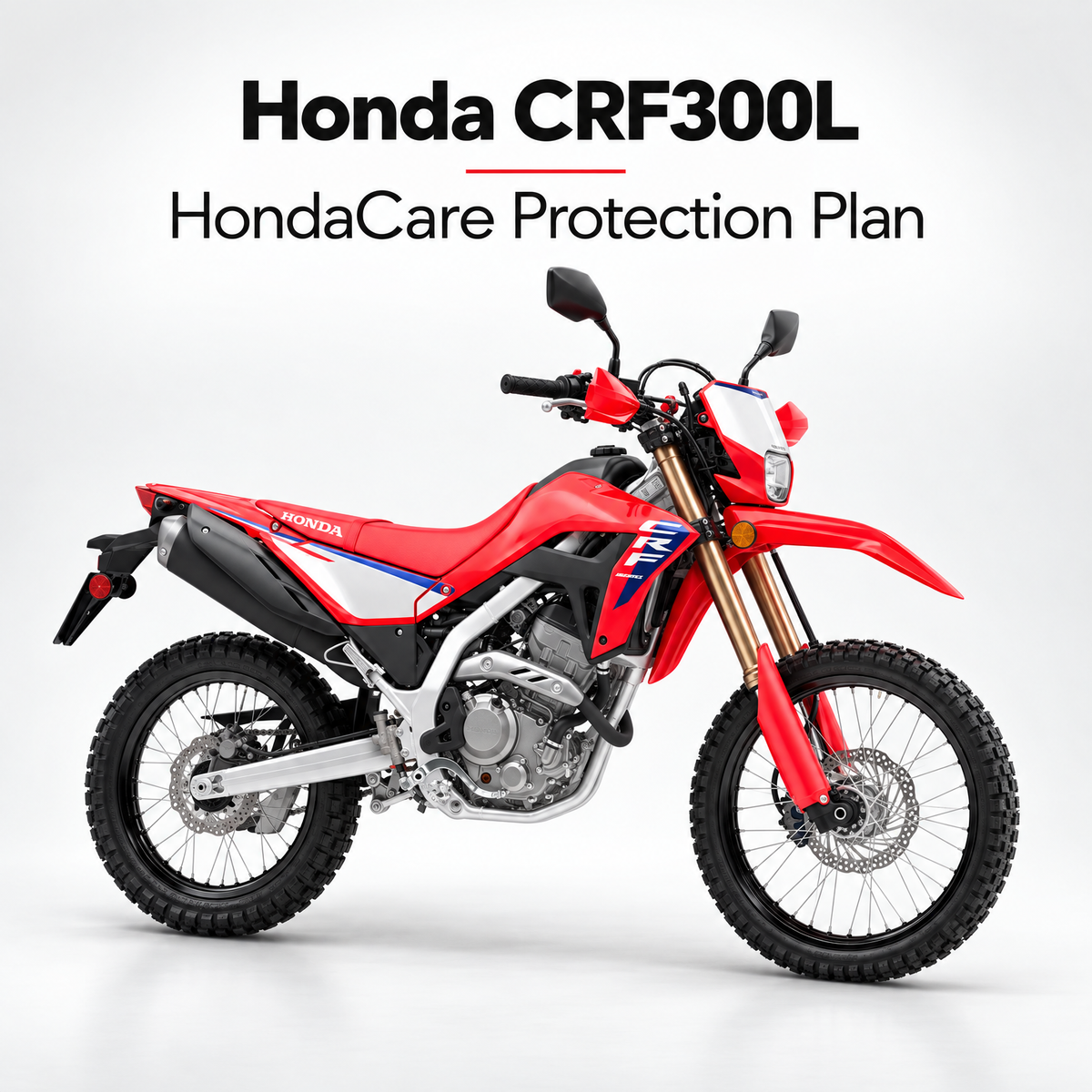 Honda CRF300L HondaCare Protection Plan from Poway Powersports