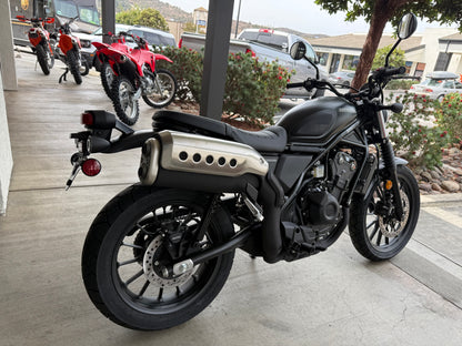 2026 Honda SCL500 - Matte Black Metallic