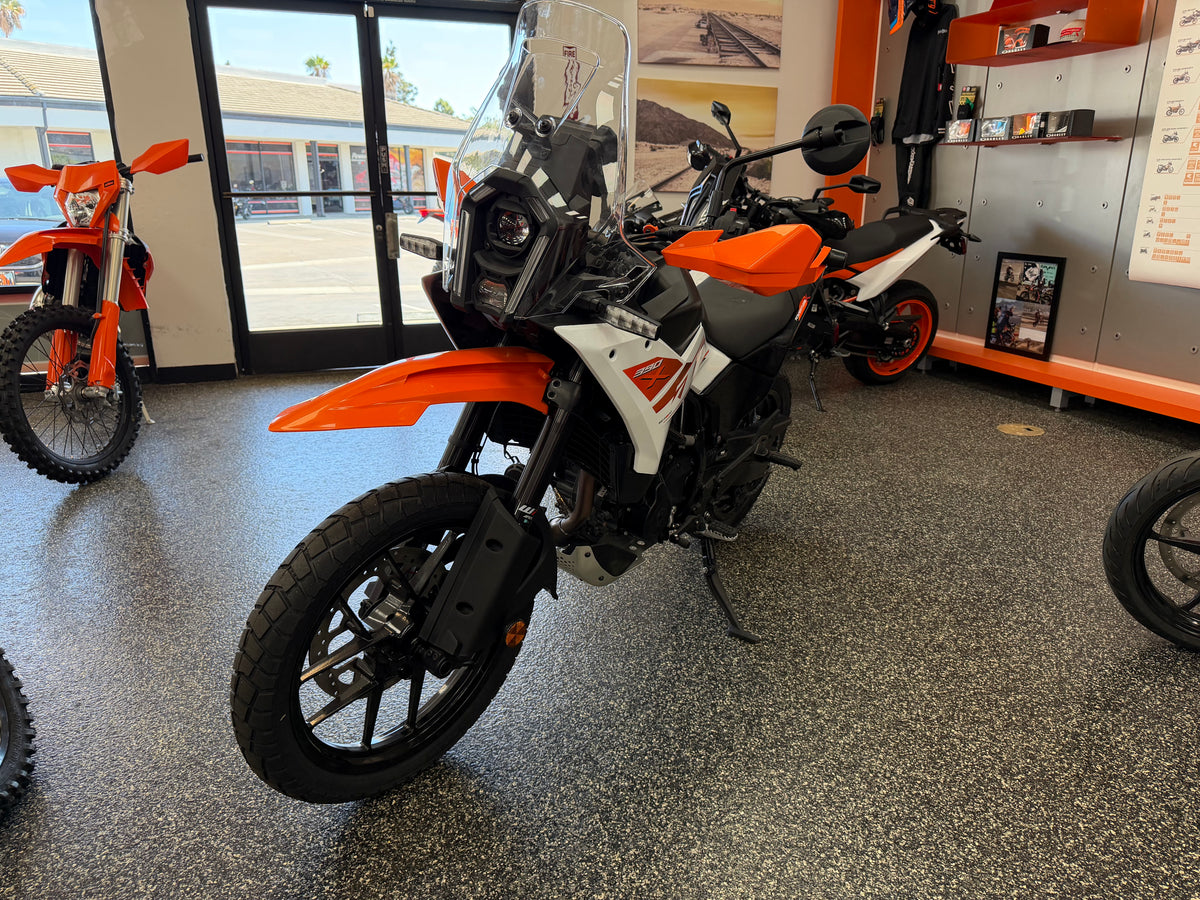 2026 KTM 390 Adventure X - WHITE