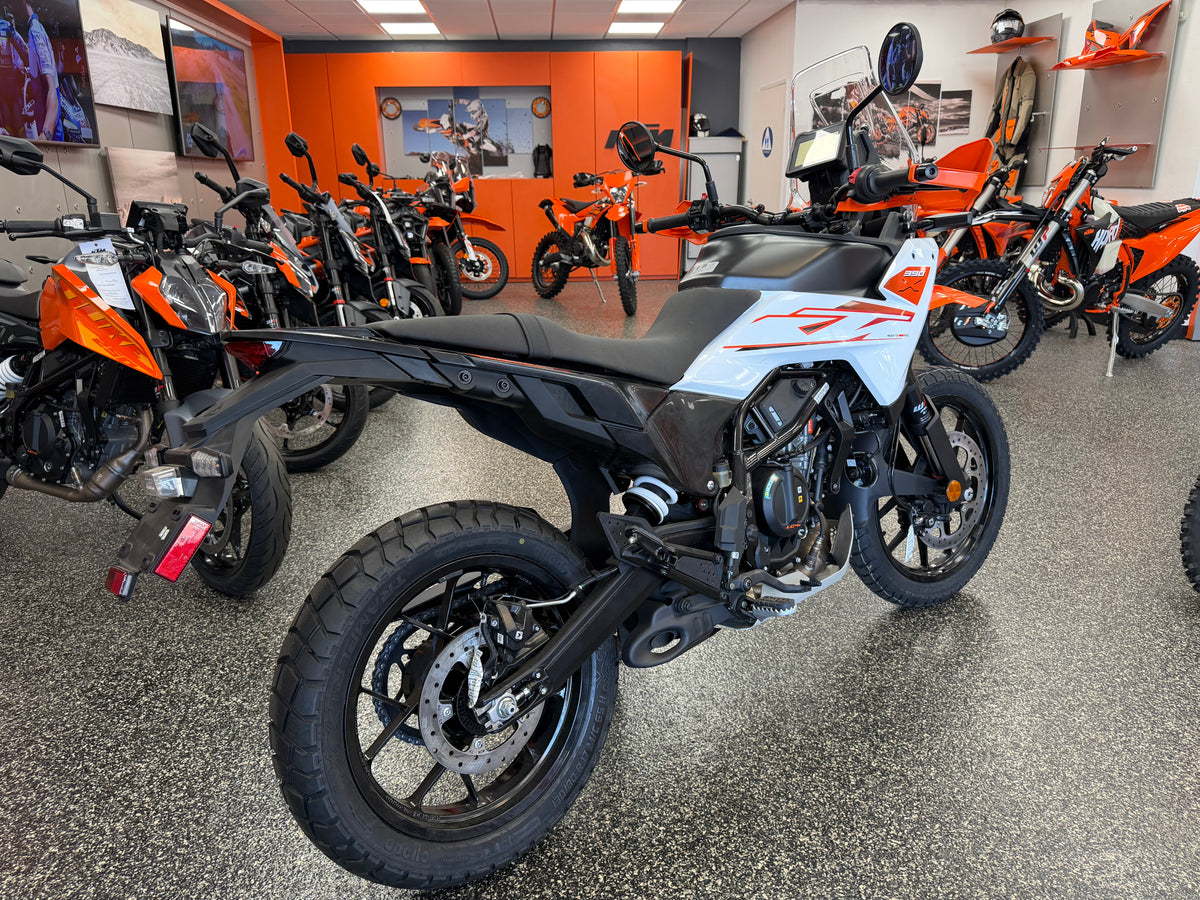 2026 KTM 390 Adventure X - WHITE