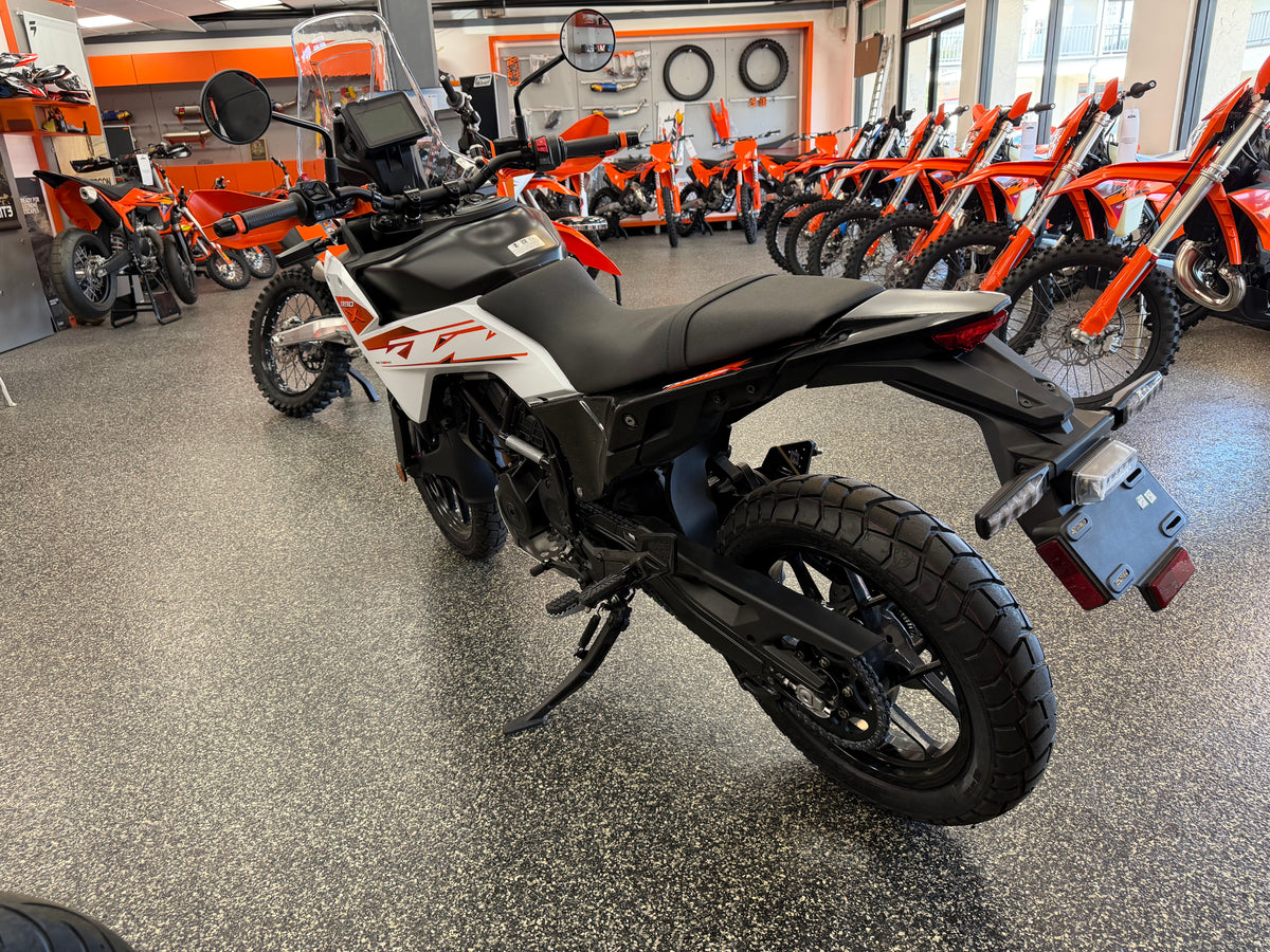 2026 KTM 390 Adventure X - WHITE