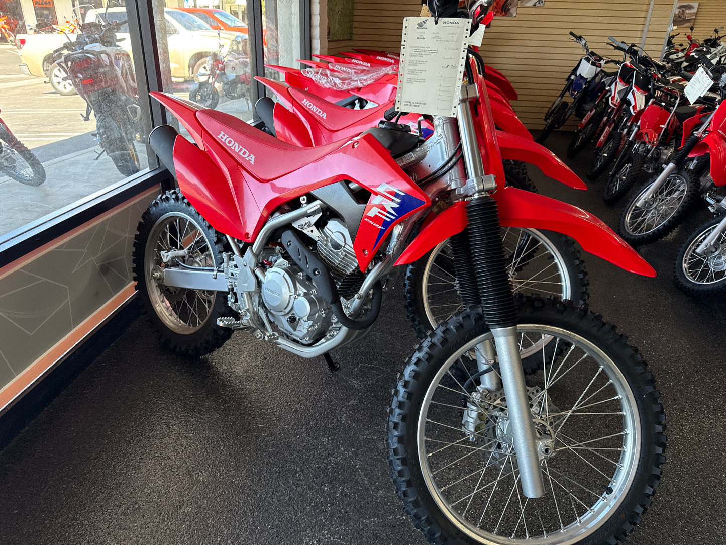 2025 HONDA CRF250F