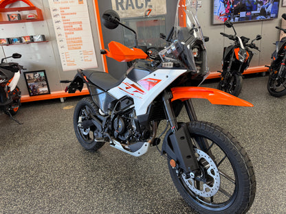 2026 KTM 390 Adventure X - WHITE