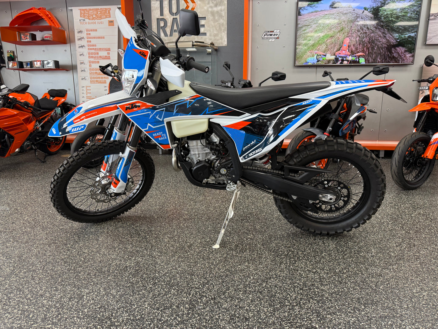 2026 KTM 500 EXC-F BLUE FLASH