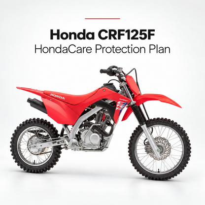 Honda CRF125F HondaCare Protection Plan from Poway Powersports