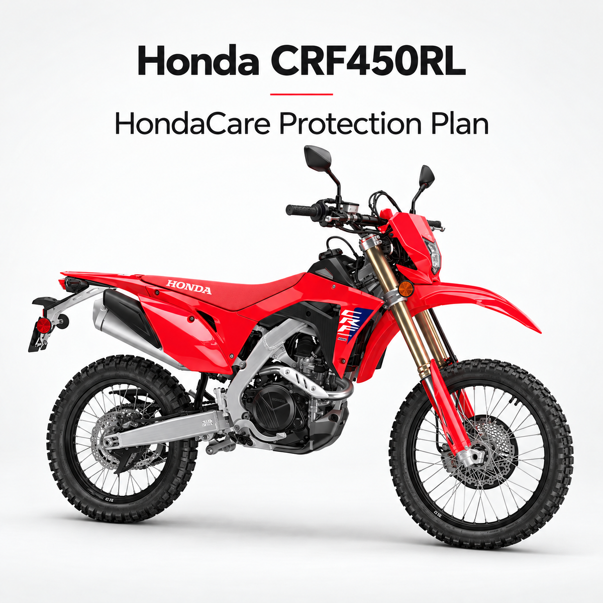 Honda CRF450RL HondaCare Protection Plan from Poway Powersports