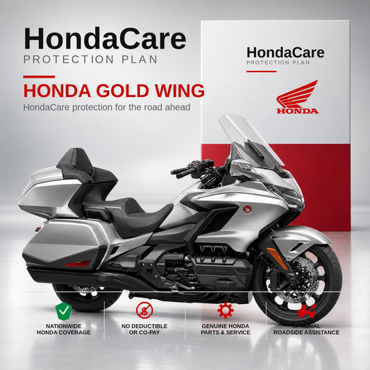 Honda Gold Wing HondaCare Protection Plan benefits and coverage information