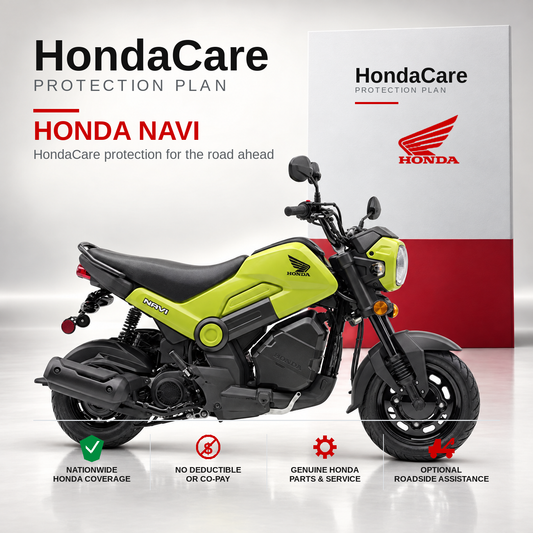 Honda Navi HondaCare Protection Plan benefits and coverage information