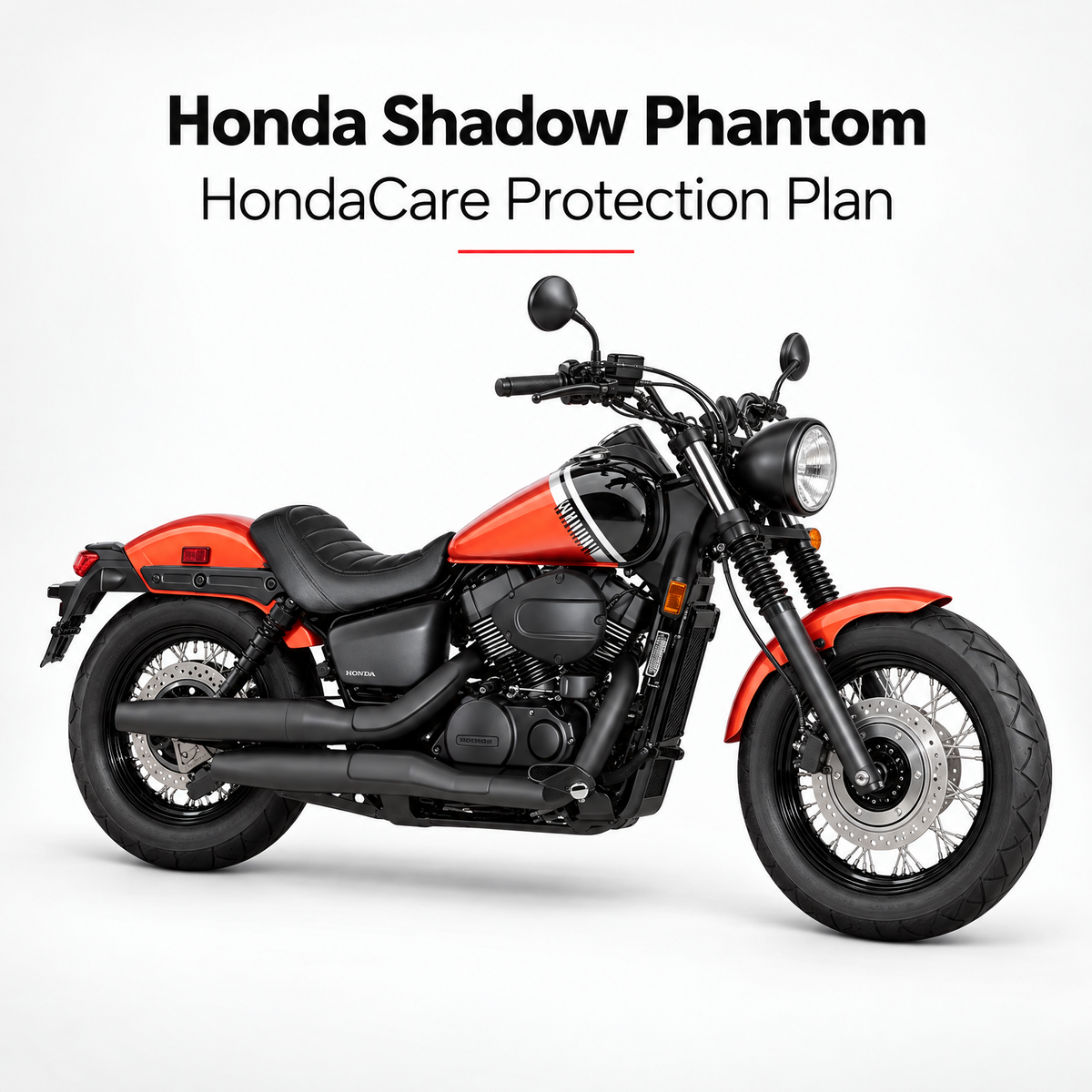 Honda Shadow Phantom HondaCare Protection Plan from Poway Powersports